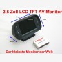 3,5 Zoll Monitor Audio Video Farb 16:9 TFT LCD Bildschirm