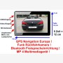 Alles in einem! Multifunktionsger�t: 5“ GPS Navi Touchscreen, Funk-R�ckfahrkamera eingebaut in Kennzeichenhalterung, Handy Freisprecheinrichtung, MP4 Player u.v.m!
