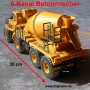Endlich: 6 Kanal RC LKW Betonmischer