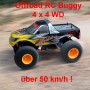 50 kmh schnelles RC ferngesteuertes Buggy Auto Allradantrieb