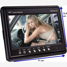 7 Zoll Monitor Audio Video Farb 16:9 TFT LCD Bildschirm