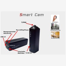 Mini Farb Kamera mit Speicher SD Karte und Bewegungsmelder + Audio!
