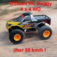 50 kmh schnelles RC ferngesteuertes Buggy Auto Allradantrieb