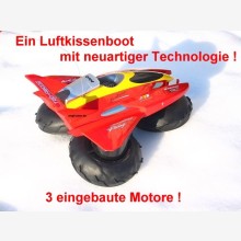 Ferngesteuert RC Hovercraft Luftkissenboot 3 Powerd�sen!