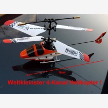 Weltneuheit: Mikro 4-Kanal Colibri Helikopter mit Gyro