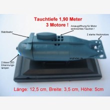 Mini U-Boot Submarine ferngesteuert viele Funktionen!