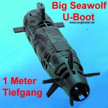 Gro�es UBoot 6-Kanal RC U-Boot Submarine GE 500