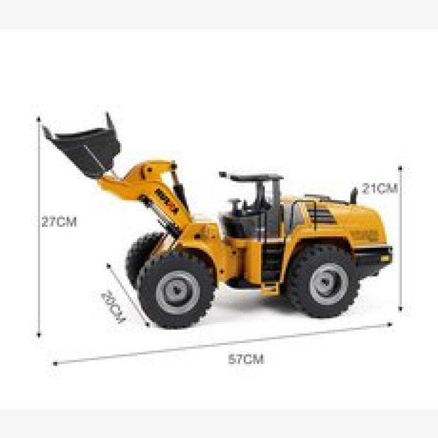 1583 Premium Vollmetall-Radlader neue Version mit Sound 1:14, 10 Kanal! 1583 Premium Vollmetall-Radlader neue Version mit Sound 1:14, 10 Kanal!