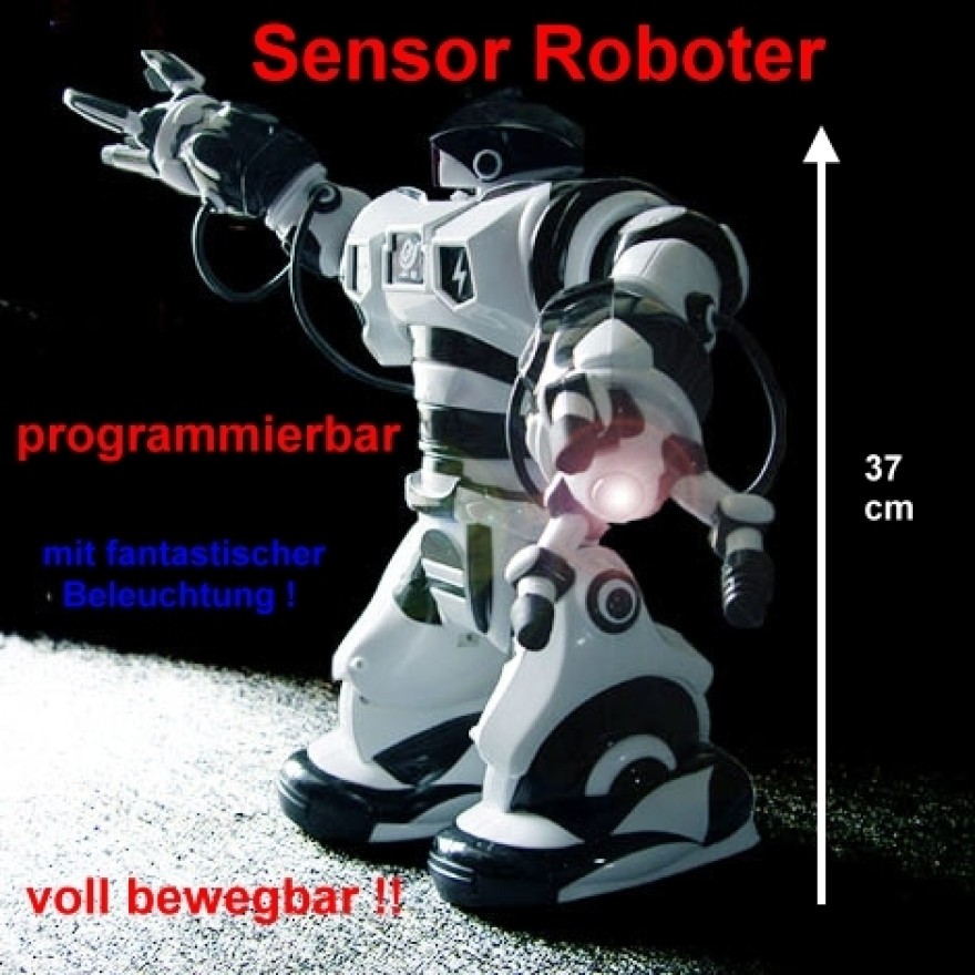 Intelligenter RC HighTech Roboter Ferngesteuert! Intelligenter RC HighTech Roboter Ferngesteuert!