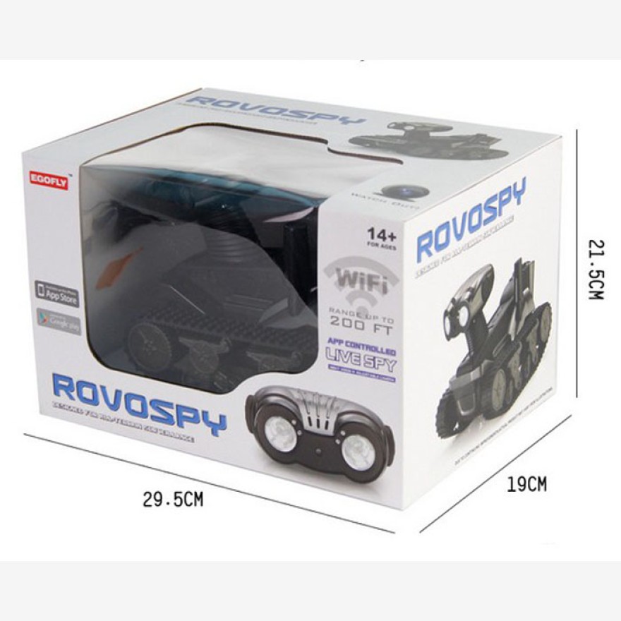 Wifi Rovospy II Kettenfahrzeug mit Live-Video! Wifi Rovospy II Kettenfahrzeug mit Live-Video!