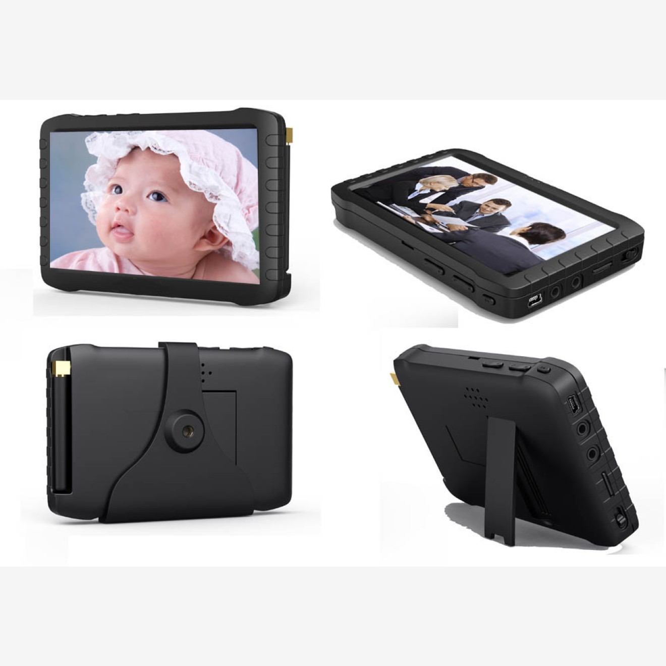 FPV Komplettpaket: Portabler 5 Zoll Berry Monitor mit 5,8GHz Türspion Funkkamera FPV Komplettpaket: Portabler 5 Zoll Berry Monitor mit 5,8GHz Türspion Funkkamera
