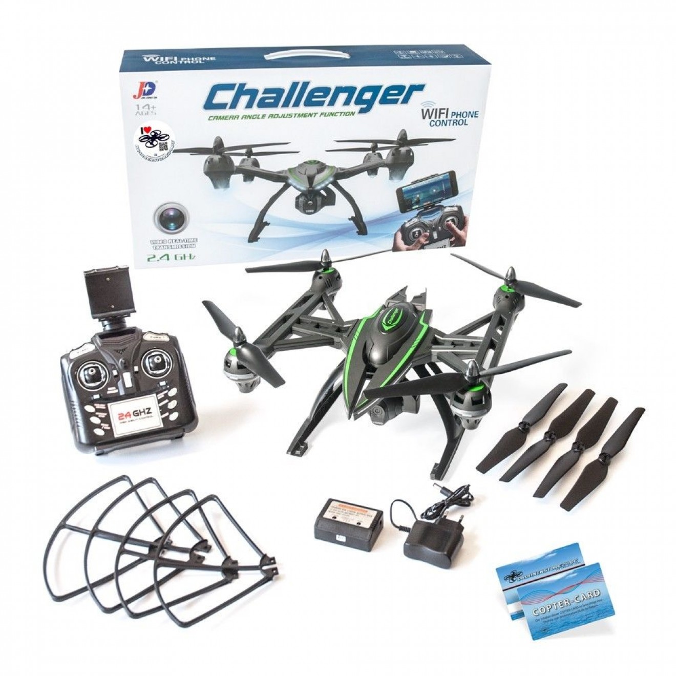 Challenger 2017 Multikopter mit Live-Video Übertragung Drohne! Challenger 2017 Multikopter mit Live-Video Übertragung Drohne!