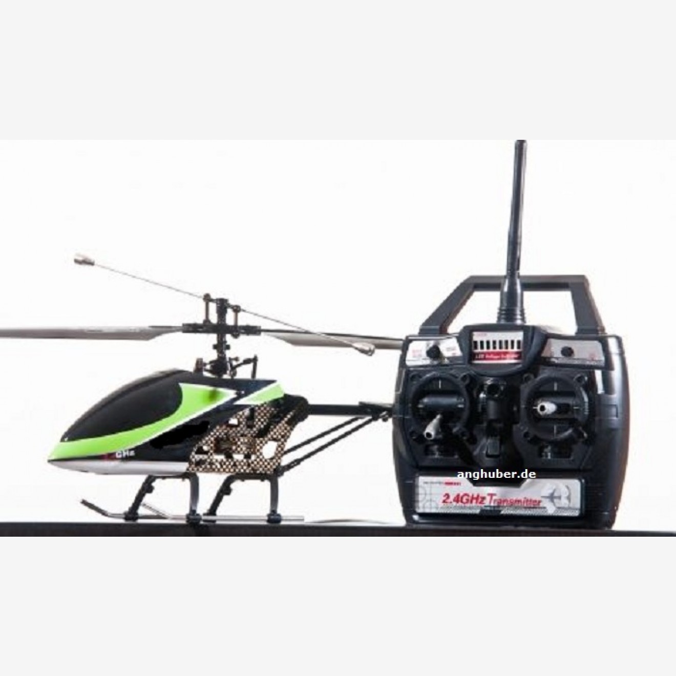 4-Kanal Alu Shark Helikopter 2,4 GHz Single Rotor! 4-Kanal Alu Shark Helikopter 2,4 GHz Single Rotor!