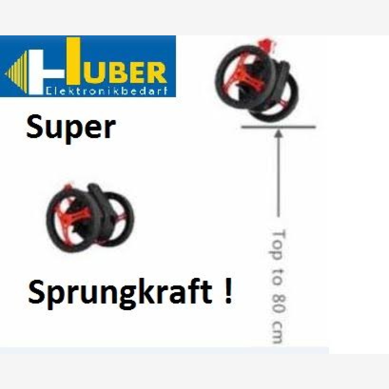 Jumping Bouncer Mini Drone Car: Springt bis zu 80 cm hoch! Jumping Bouncer Mini Drone Car: Springt bis zu 80 cm hoch!